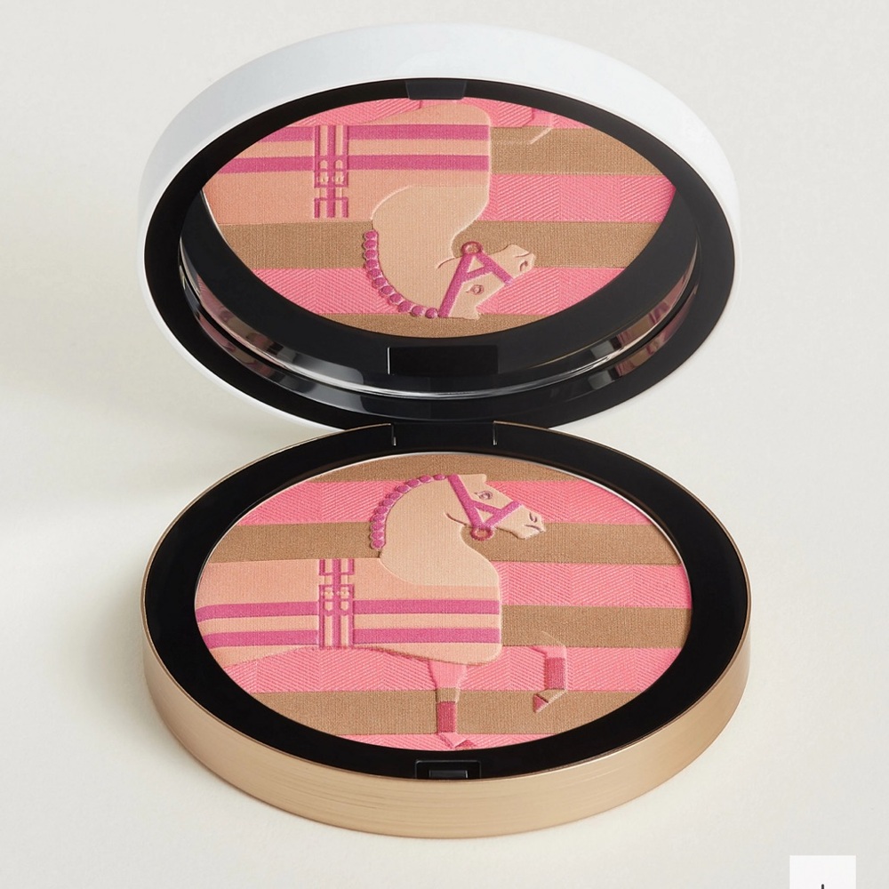 Brand New Hermès Rocabar Healthy Rosy Glow Silk Powder